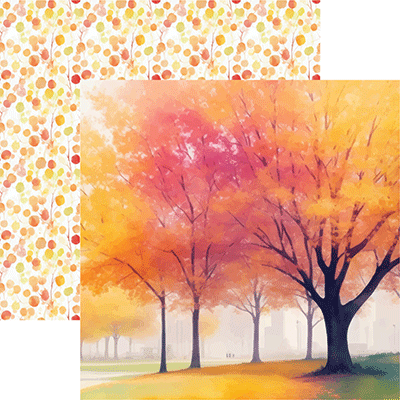 Autumn Reflections: Watercolor Autumn