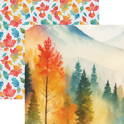 Autumn Reflections: Autumn Mountains