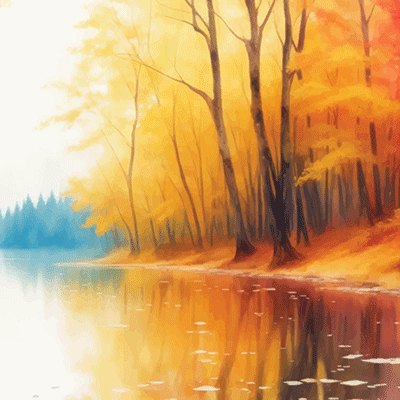 Autumn Reflections: Autumn Landscapes