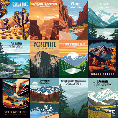 Around the World: National Park Trailblazer