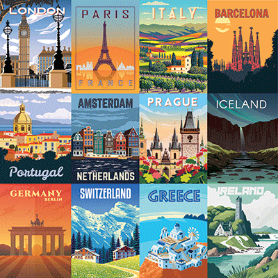 Around the World: European Journeys