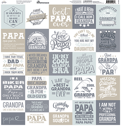 Best Grandpa: Best Grandpa 12x12 Sticker