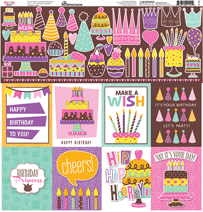 Birthday Wishes: Birthday Wishes 12x12 Sticker
