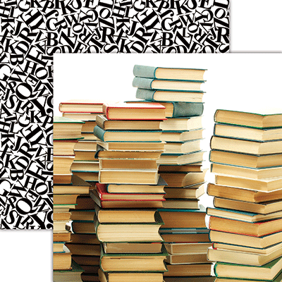 WS Book Lover: Stack of Books