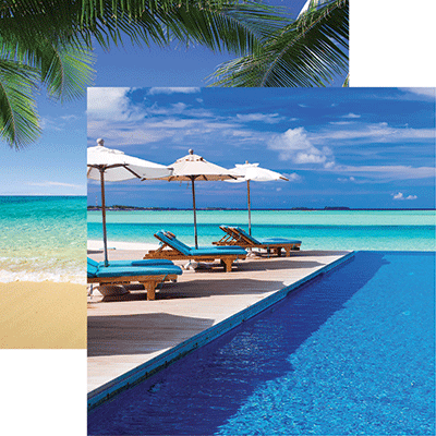 Coastal Serenade: Pool Day