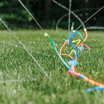 Family Fun: Sprinkler Fun