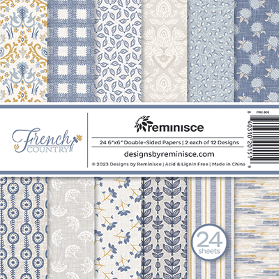 WS French Country: French Country 6x6 Paper Pad