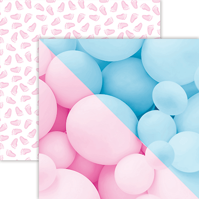 Gender Reveal Party: Pastel Balloons