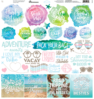 Girls Trip: Girls Trip 12x12 Sticker