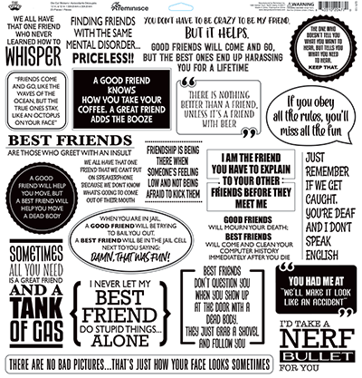 WS The Guys: The Guys 12x12 Sticker