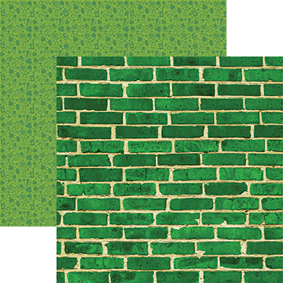 Irish Kiss: Green Brick Wall