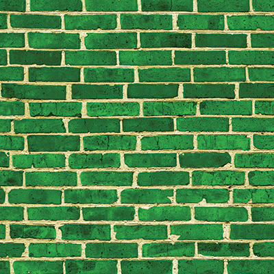 WS Irish Kiss: Green Brick Wall