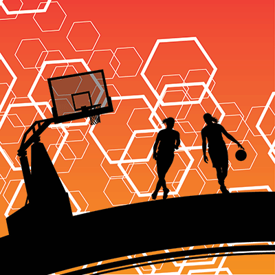 Let's Play! Women's Basketball: Hoops