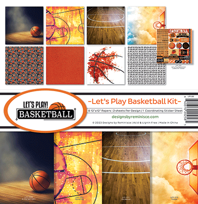 Digital Scrapbooking Kits, Let's Play Basketball-(P-Ju), Boys, Girls,  Hobbies, Sports