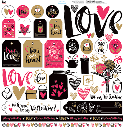 Lovestruck: Lovestruck 12x12 Sticker