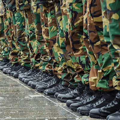 Military Life: At Attention