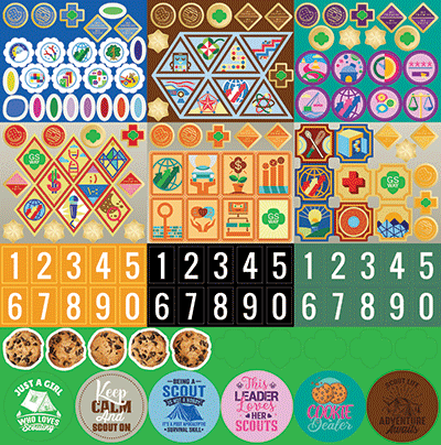 My Troop: My Troop 12x12 Sticker