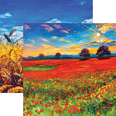 WS Nature's Reflection: Fields of Red