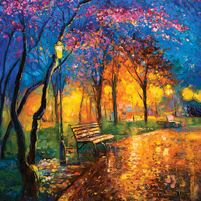 Nature's Reflection: Colorful Gardens