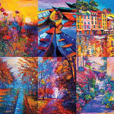 WS Nature's Reflection: Streets in Bloom