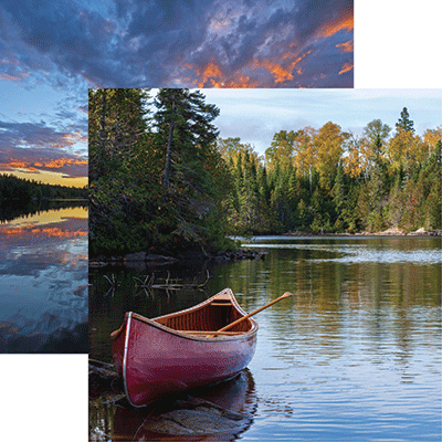 WS Northern Lake Adventures: Red Canoe