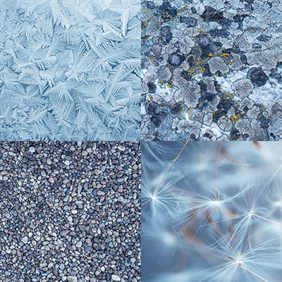 WS Nature's Textures: Cool Blues