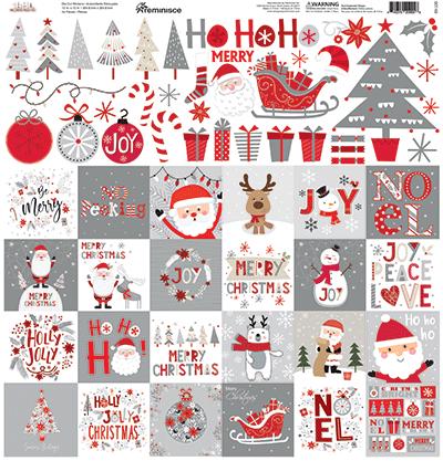 WS Oh Christmas Tree: Oh Christmas Tree 12x12 Sticker