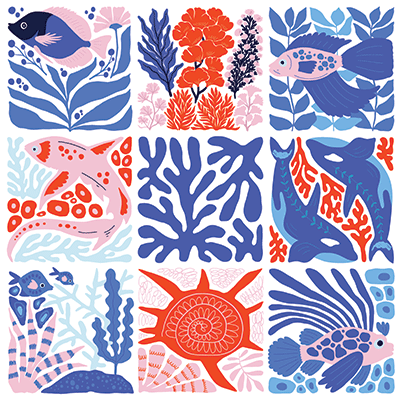 WS Ocean Market: Underwater Life