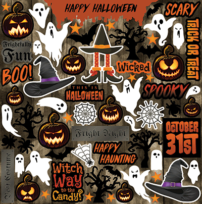 Phantom Grove: Phantom Grove 12x12 Sticker