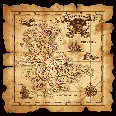 A Pirate's Life for Me: Treasure Hunt