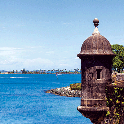 Puerto Rico: Watch Tower at El Morro