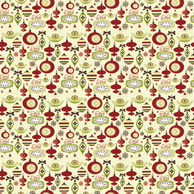 Retro Christmas: Ornaments Too