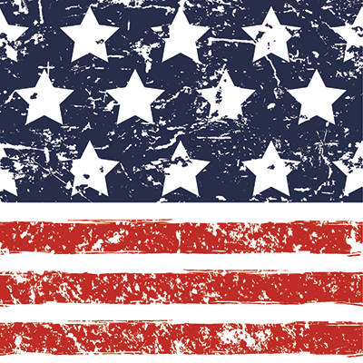 Red, White, and Blue: Stars and Bars