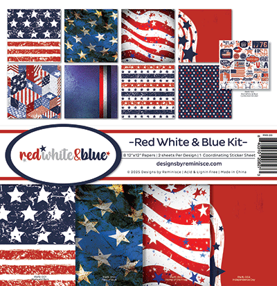 Red, White, and Blue: Red, White, and Blue Collection Kit