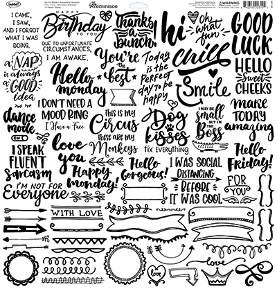 Say What?: Say What? 12x12 Sticker