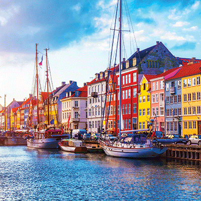 Scandinavia: Nyhavn Pier, Denmark