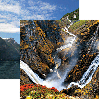 Scandinavia: Voringfossen Waterfall, Norway