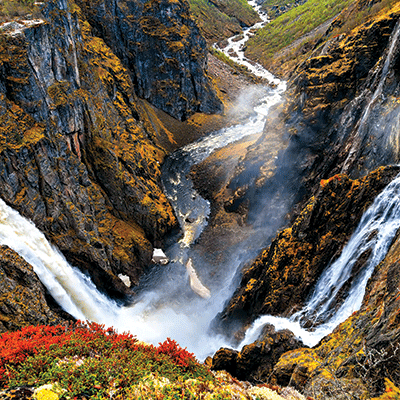 Scandinavia: Voringfossen Waterfall, Norway