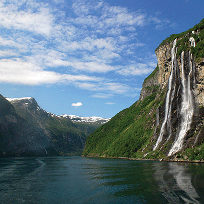 Scandinavia: Voringfossen Waterfall, Norway