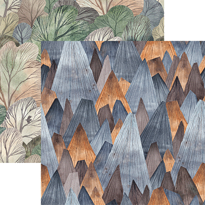 Watercolor Forest: Watercolor Mountains