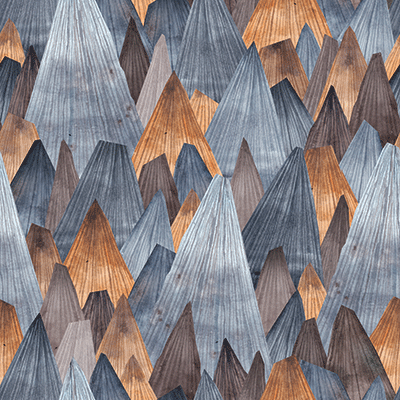 Watercolor Forest: Watercolor Mountains