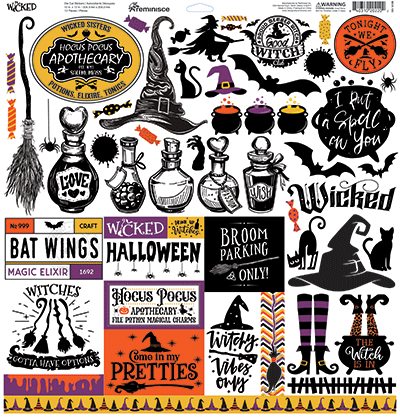 WS Wicked: Wicked 12x12 Sticker