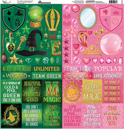 WS Wicked^2: Wicked^2 12x12 Sticker