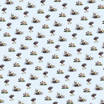 WS Winnie the Pooh-Little Prints: Play in the Puddles