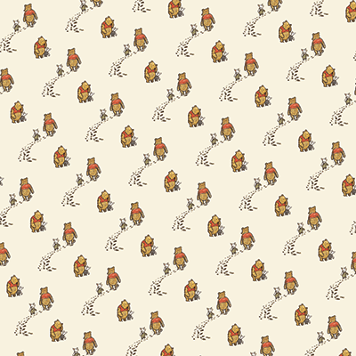WS Winnie the Pooh-Little Prints: Footprints
