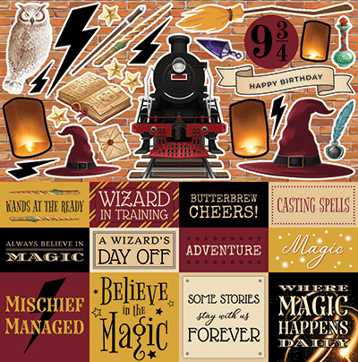 WS Wizards 3.0: Wizard's 12x12 Sticker