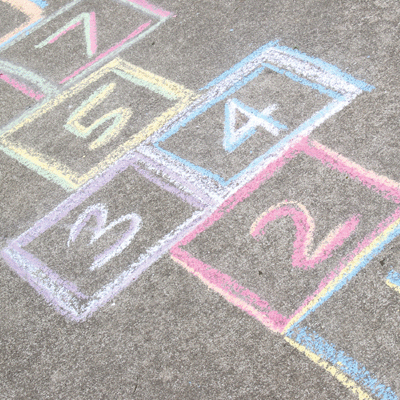 Kids at Play: Chalk Games