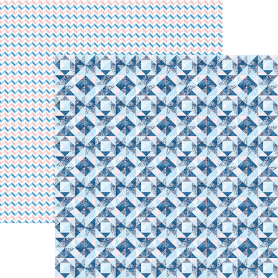 WS Stitch & Sew: Blue Quilt