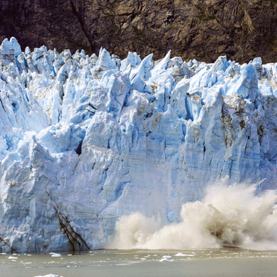 Alaska Cruise: Calving Glacier