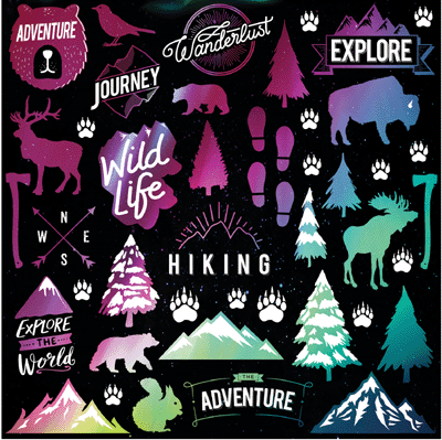 Aurora: Aurora 12x12 Sticker